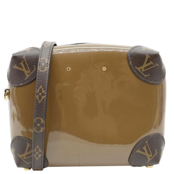 Louis Vuitton Venice Monogram Vernis Leather Shoulder Bag Bronze - Picture 1 of 16
